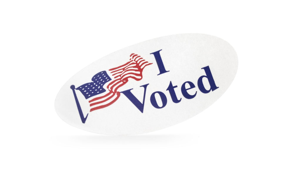 I voted sticker